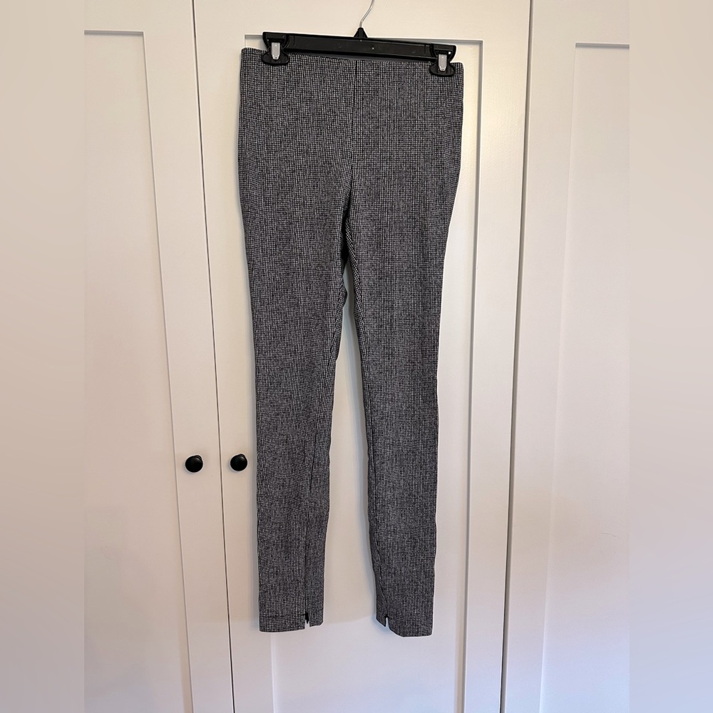 Theory Adbelle K Tweed Twill Stretch Pants Size Small